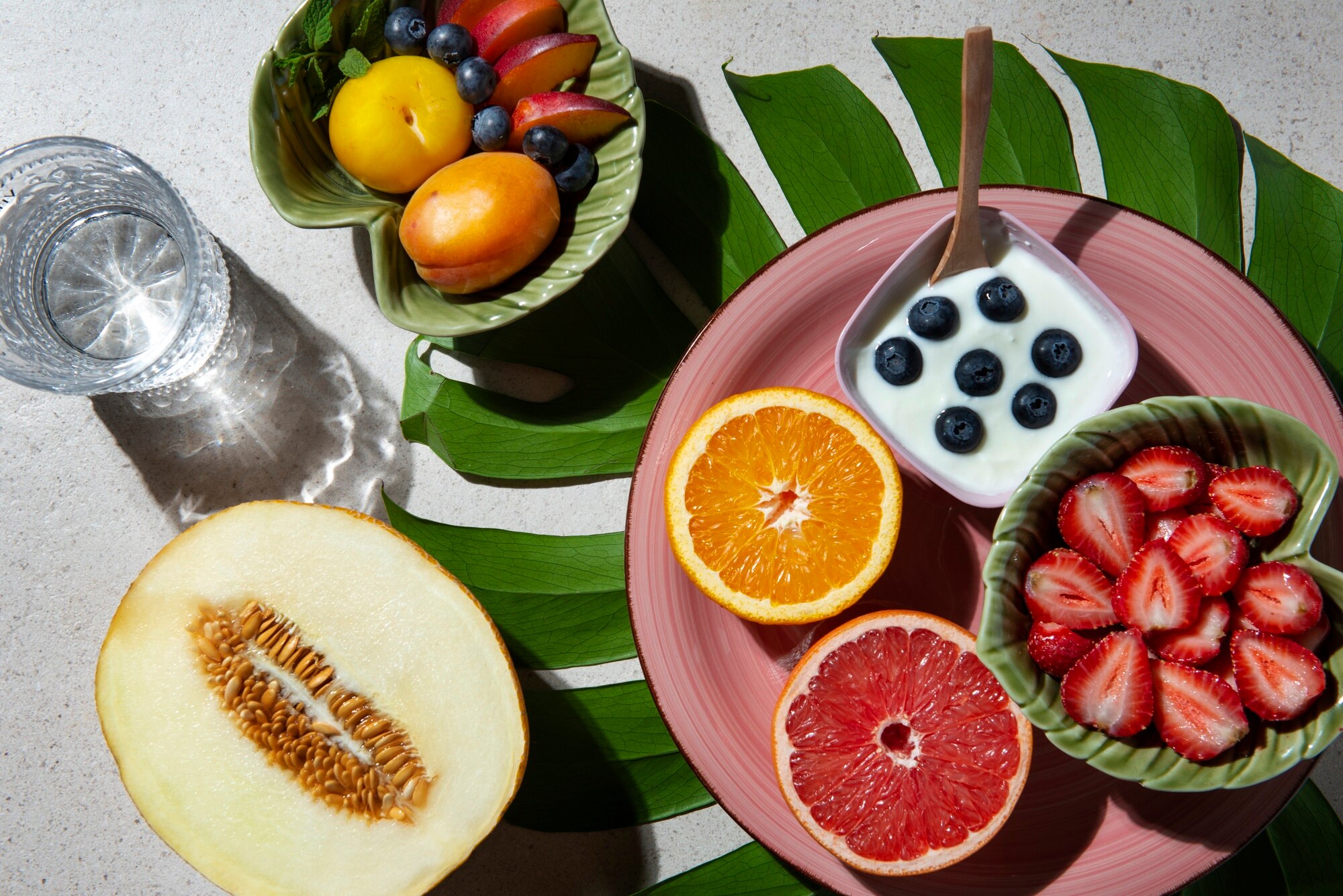 Fresh mineral rich nutrition components